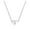 B, variant on 26 Initial Heart Shape Alphabet Necklace For Women Necklaces For Women A Z 26 Alphabet Initial Silver Necklaces For Women GirlsNecklaces for Women Beach Accessories