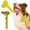 Yellow, variant on Planet Original Pet Grooming Rake - Double-Sided Deshedding Dematting Tool, Undercoat Rake for Dogs & Cats, Extra-Wide Dog Grooming Brush & Deshedder Comb for Long Hair, Reduces Shedding 95%