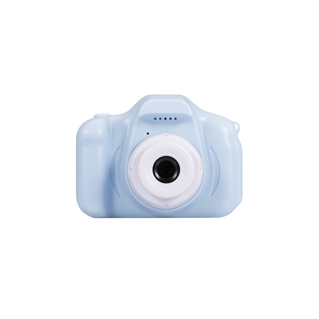 Cámara para niños X2 Mini cámara para niños Pantalla a color HD de 2 pulgadas Mini cámara recargable Cámara de video Cámara encantadora con tarjeta de memoria de 32GB Azul Abanopi Cámara para niños