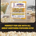 thumbnail image 5 of Big Bambino Retro 4oz Tabletop Popcorn Popper with Measuring Cups, Bags, and Removable Tray by Great Northern Popcorn (Black), 5 of 7