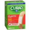 Curad Plastic Bandages One Size 80 Each