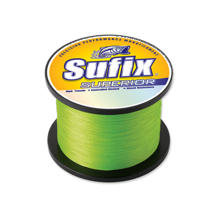 UPC: 0024777988309 | Sufix 650-330 Superior Monofilament Line 130 lb 1640 Yards Hi-Vis Yellow