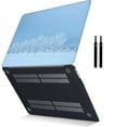 thumbnail image 3 of Plastic Hard Shell Case Compatible with 2021 - 2023 Released MacBook Pro 14 inchs Touch ID Cable Tie Model: M2 A2779 & A2442 M1 Blue series A 0623, 3 of 5