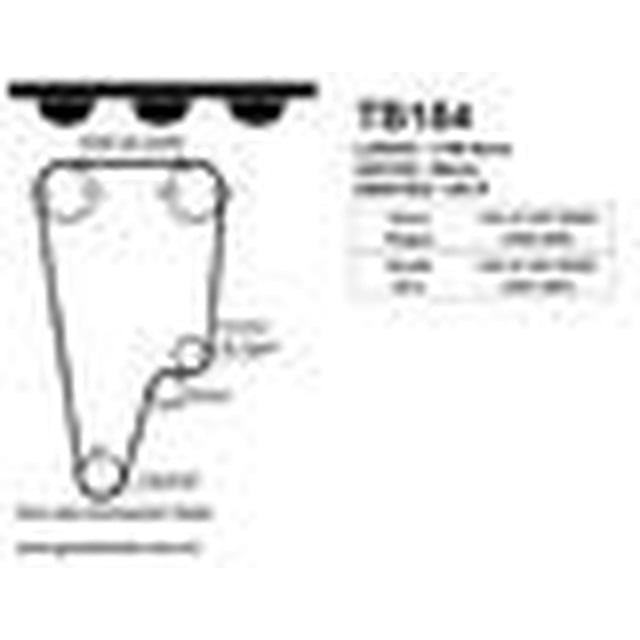 Banda Tiempo Garanti Para Acura Integra 1990 - 2001 (Garanti)