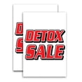 thumbnail image 1 of Detox Special (24" X 36") Vinyl Decal Only (Pack of 2) |Sign|Sticker|Poster, 1 of 4