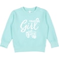 thumbnail image 2 of Inktastic Tractor Girl Toddler Sweatshirt, 2 of 4
