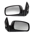 thumbnail image 4 of For 10-15 Tucson Rear View Door Mirror Power Heated Manual Fold Black SET PAIR, 4 of 5