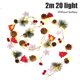 thumbnail image 2 of Moyic Guirnalda de luces navideñas - 20 luces LED de 6.56 pies con cono de pino, luces decorativas de ambiente para interiores y exteriores, Kits de decoración para fiestas No.2 Moyic HA043485-02, 2 of 6