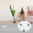 thumbnail image 3 of Shisuyan Plastic Plant Caddy lower Pot Stand Plastic Rack for Garden Plants and Large Vases, 3 of 9