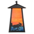 thumbnail image 3 of Meyda Tiffany 147999 Stillwater 18" Tall Wall Sconce - Brown, 3 of 4