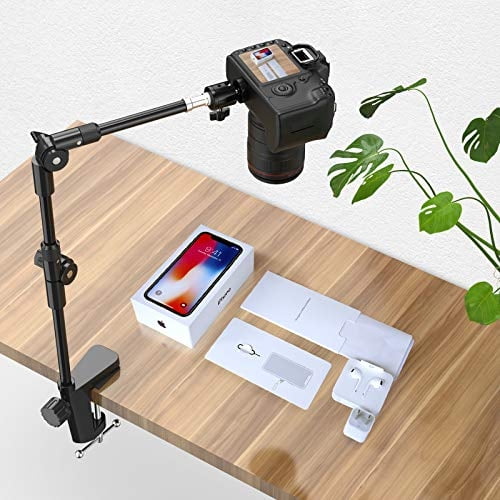 Soporte para cámara web Soporte para cámara con soporte para teléfono