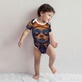 thumbnail image 3 of Kdxio Dreamy Jester Under Stars Pattern Unisex Baby Cotton Short Sleeve Bodysuits-18 Months, 3 of 5
