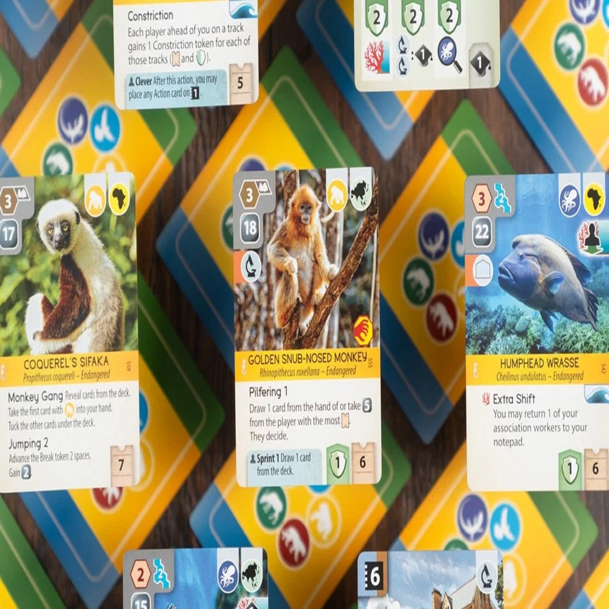 Capstone Games Ark Nova: Marine Worlds Strategy Board Game Expansion, 1-4 Players