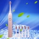 thumbnail image 5 of Cepillo de dientes eléctrico con 6 cabezales y 6 modos de limpieza | Resistente al agua IPX7 | Batería de 60 días de duración | Recargable por USB para adultos, 5 of 9