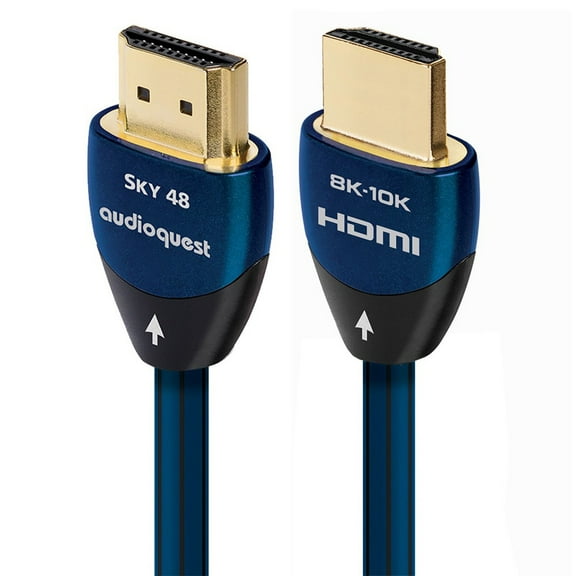 AudioQuest SKY 48 Gbps 8K/10K Ultra High Speed HDMI Cable with eARC (3.0 Meters)