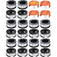 thumbnail image 1 of 28 Piece String Trimmer Spool Replacement Compatible With Black Decker 0.065 Inch Weed Eater Line, 1 of 7