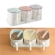 thumbnail image 4 of Caja de especias con tapa Caja de condimentos Contenedor Coctelera de especias Suministros de cocina Botella de condimentos de vinagrera para Sal Blanco a BLESIY Botella de condimento, 4 of 7