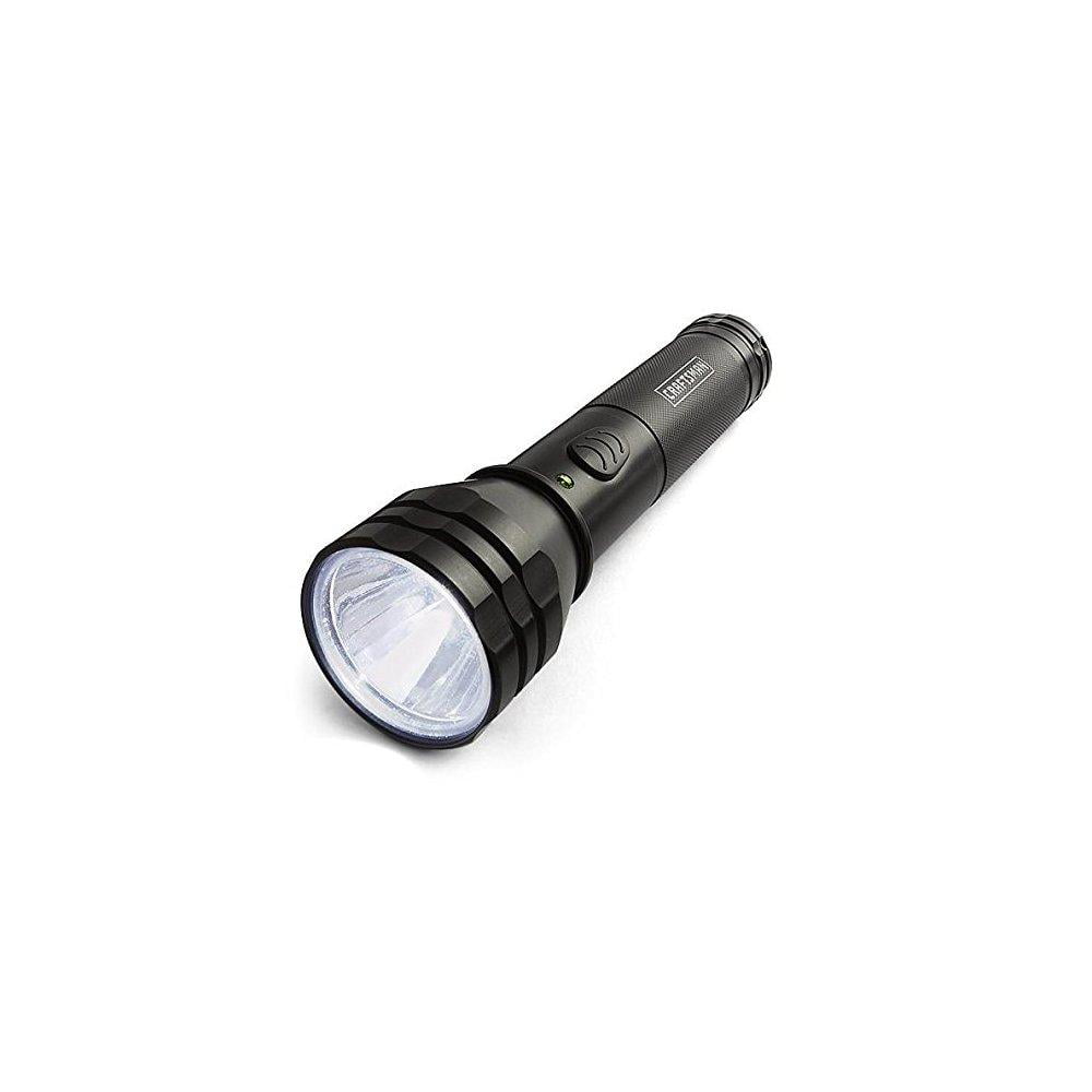 Craftsman Flashlight LED 220 Lumens P2 W/R Full Size Alloy w/Batteries *NICE* 