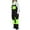 Green, variant on Wancir Women and Men's Ski Overalls Waterproof Snow Bibs Ski Pants Windproof Insulated Overalls Pants Outdoor Snowboard Pant