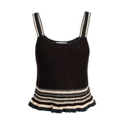 Jessica Simpson Women's and Women's Plus Saoirse Crochet Tank, Sizes XS-4X
