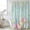 Teal Green, variant on Easter Eggs Shower Curtain, Waterproof Shower Curtains for Bathroom, Spring Daisy Eucalyptus Leaves Light Blue Wood Washable Fabric Bathtub Curtain Set Bath Decor with 12 Hooks Long 72"x84"