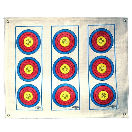 UPC: 0036496113177 | Morrell Polypropylene Archery Target Face Vertical 3 Spot
