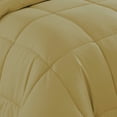 thumbnail image 3 of Luxury 7 Piece Bed-in-a-Bag Down Alternative Comforter and Sheet Set - Camel - King, 3 of 5