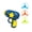 Dark Blue, variant on YSZ Andiker Cat Fetch Toy, Interactive Kitten Flying Disc Launcher Toy with 3 Colorful Flying Propellers for Cat Enrichment, Flying Saucer Toy for Cats for Training and Chasing (Blue)
