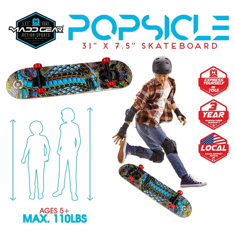 Cruiser Skateboards 42 Inches Long Boards Skateboard for Beginners,  Complete Longboard Skateboard 7 Layer Maple Deck Skateboards for Boys Girls  Kids