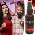 thumbnail image 5 of 100Fens 50ml Halloween Fake Bloods Plasma Prop In Dropper Bottle and Spray Bottle for Spooky Effects, 5 of 6