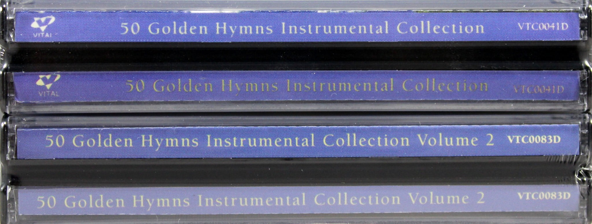 50 Golden Hymns Instrumental Collection Vol. 1 & 2 - NEW 6 ...