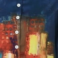 thumbnail image 5 of PVCS Blouse à Boutons Imprimée Col en V Manches Lanterne Ample Décontractée, 5 of 5