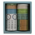 thumbnail image 1 of WORGEOUS 10 rollos de cintas de washi autoadhesivas DIY Cintas de cuaderno Ornamento DIY WASHI Cintas, 1 of 8