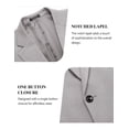 thumbnail image 4 of COOFANDY Casual Blazers for Men Knit Blazer Suit Jacket One Button Sport Coat, 4 of 6