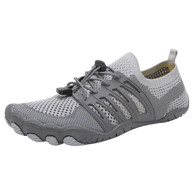 Diving Shoes for Men, Quick-Dry Breathable Mesh, Non- Outsole, Plus-Size, Spring/Summer Style, for Water Activities and Outdoor