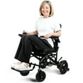 thumbnail image 3 of Aqzb Electric Wheelchairs for Adults 12 Miles Travel Range 250W Dual Motors Lightweight 33Lbs 250WH Battery Folding Motorized Wheelchair for Seniors All Airline Approval, 3 of 7