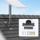 thumbnail image 2 of Adjustable Mounting Kit for Starlink V2 Eave Bracket Satellite, 2 of 5