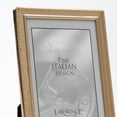 thumbnail image 2 of Polished Gold Metal 4x6 Picture Frame - Bead Border Design, 2 of 3