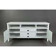 thumbnail image 4 of Jofran Artisan's Craft Rustic Farmhouse Distressed Acacia Media Console 70", 4 of 8