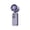 Purple, variant on Qonioi LCD Display Portable Rechargeable Fan, Strong Wind Ventilator with Lanyard for Travel, Smart USB Air Circulator with 199 Speeds for Outdoor, White