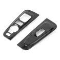 thumbnail image 2 of Car Accessory Frame  2pcs Carbon Fiber Style Window Armrest Trim Cover Fits For  Grand Starex H1 2019, 2 of 8