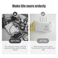 thumbnail image 6 of Wifi Router Storage Box - Punch-Free Router Hider Wall Mounted Wifi Box, Hider Abs Easy Installation Wifi Storage Box for Living Room Decoration 9.45x5.5x2.37in, 6 of 6