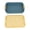 Yellow, variant on Small Animal Litter Box with Removable Grated Tray, Portable Pet Potty Trainer for Rabbits, Guinea Pigs, Ferrets, and Chinchillas, Easy to Clean Plastic Toilet Bedding Tray
