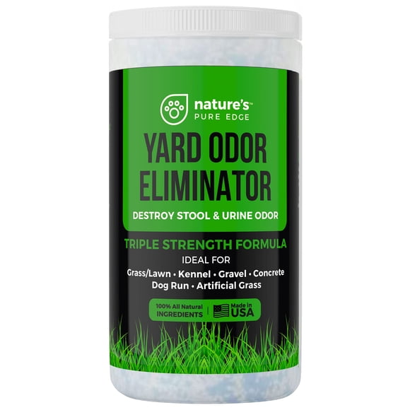 Eliminador de olores para jardín Nature's Pure Edge, desodorante para heces y orina