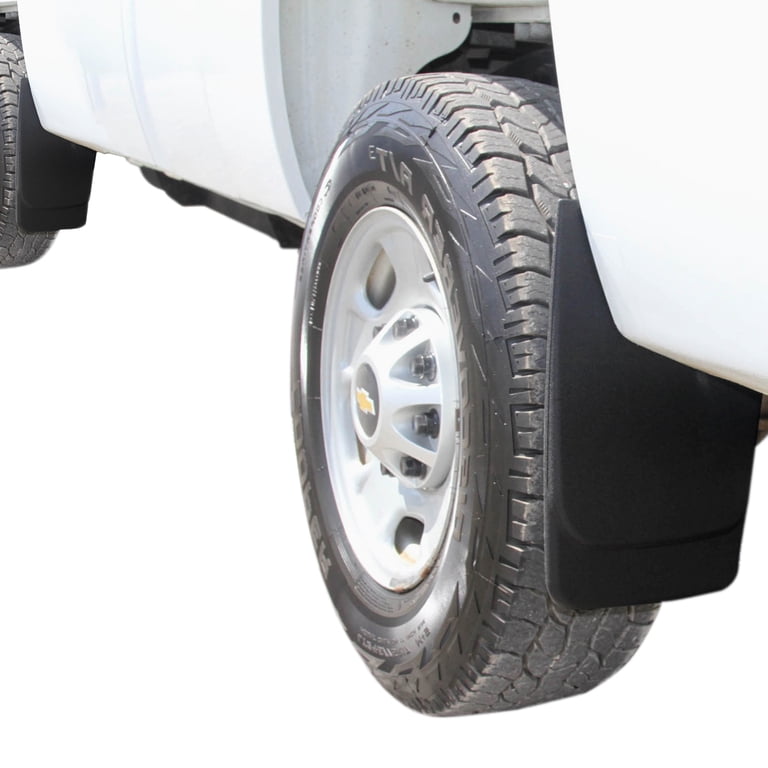 4x Red Universal Splash Guards – Mud Flaps For Cars, SUVs, Vans, ATVs & More