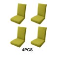 thumbnail image 3 of Decodeary 4piece Chairs With Stretchy Chair Covers Stylish And Functional Beautifying Emerald, 3 of 6