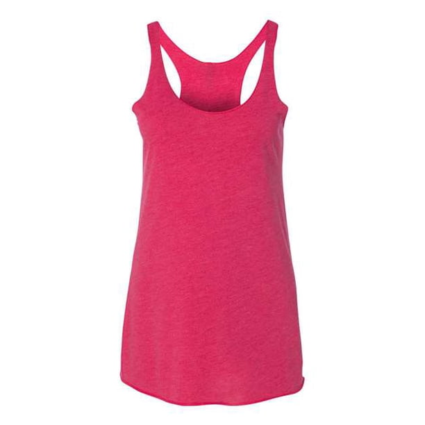 Next Level Apparel 6733 Tri-Blend Racerback Tank para niña Vintage Shocking Pink44 XL Siguiente nivel 6733