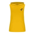 thumbnail image 4 of Taqqpue Men's Workout Hooded Tank Tops Summer Solid Color Sleeveless Gym Hoodies Bodybuilding Hawaiian Palm Tree Print T-Shirts Hawaii Beach Vacation, 4 of 7