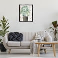 thumbnail image 3 of Stupell Industries Flower Pot Greenery Botanical & Floral Painting Black Floater Framed Art Print Wall Art, 25 x 31, 3 of 10