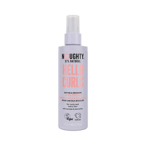 Hello Curls, Define & Reshape Curl Primer, 6.7 fl oz (200 ml), Noughty